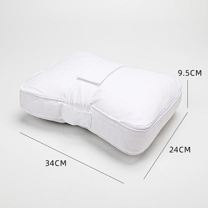 Knee Pillow for Side Sleepers Memory Foam Leg Pillow with Adjustable Straps – Spine Alignment Hip Back Pain Relief Sleeping Cushion