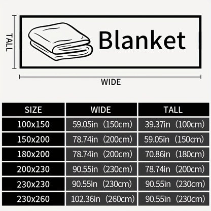 Plaid Throw Blanket Super Soft Cozy Fleece - Multi-Size All-Season Lightweight Blanket for Bed Sofa Couch, Warm Comfortable Grid Print Blanket for Home Office Travel Nap, Modern Farmhouse Style