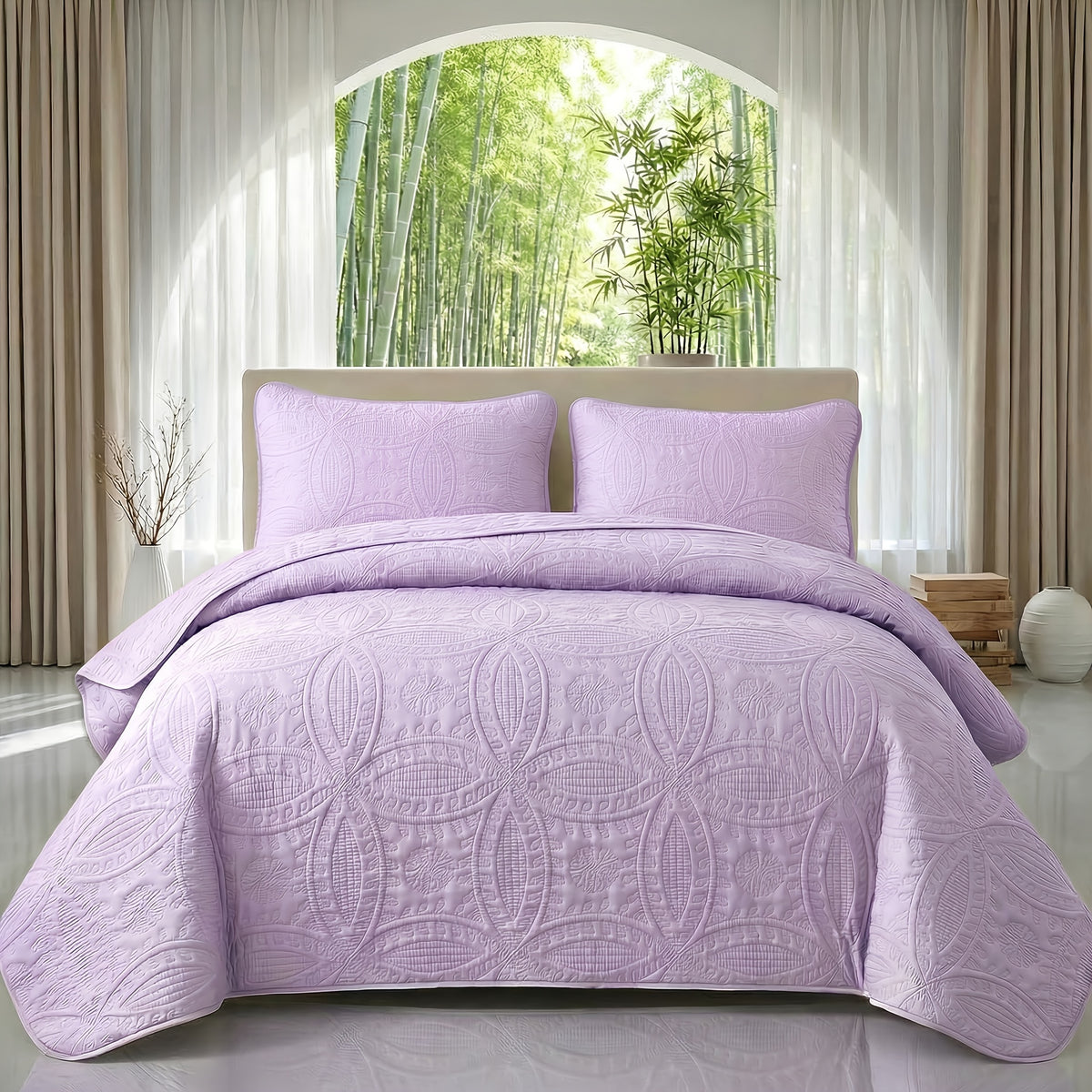Duvet Cover Set 2/3 Piece Coin Pattern – Soft Skin-Friendly Hypoallergenic Machine Washable Quilt Cover with Pillowcases, Twin Full Queen King, 12 Colors Solid & Plaid Minimalist Bedroom Bedding