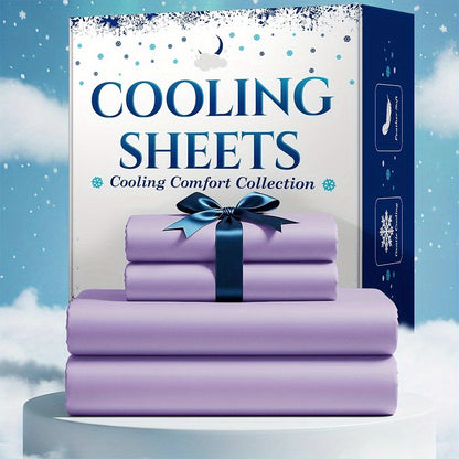 Bamboo Bed Sheet Set 3-4 Piece 4000TC Extra Deep Pocket 20 Inch Luxury Soft Cooling Sheets for Hot Sleepers Wrinkle Shrink Resistant Fitted Flat Sheet Pillowcases Twin Full Queen King 12 Colors