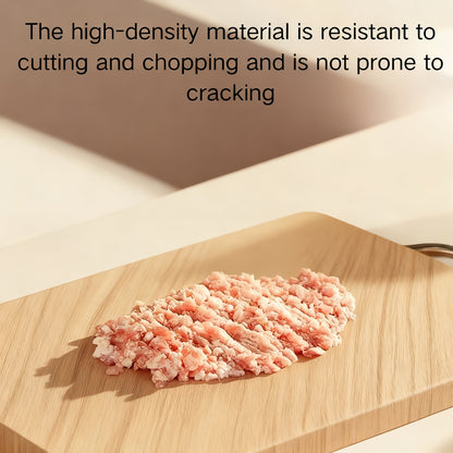 Bamboo Cutting Board Large Natural Wooden Chopping Board for Kitchen Meat Vegetable Bread Prep – Eco-Friendly Thick Butcher Block