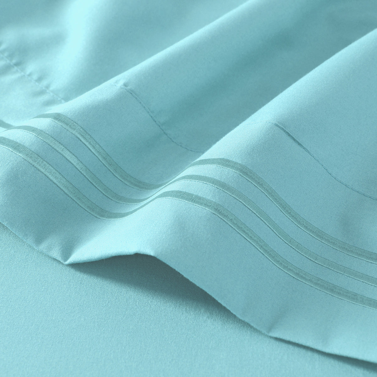 Microfiber Bed Sheets Set 6 Piece Hotel Grade 18" Deep Pocket, Breathable Soft Bedding Twin Full Queen King, 100 GSM All-Season Comfort, Machine Washable Fitted Sheet Flat Sheet Pillowcases, 12 Colors