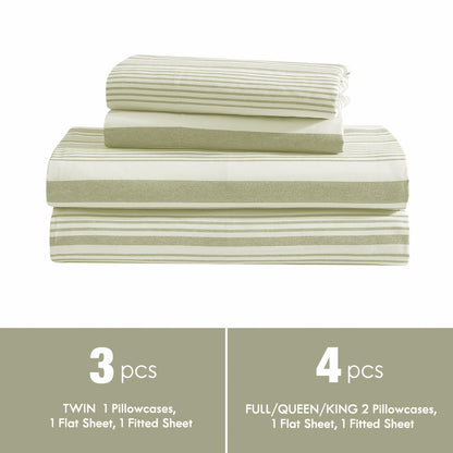 Fitted Sheet Deep Pocket Microfiber - Soft Breathable Cooling Bed Sheet Twin Full Queen King, Wrinkle & Fade Resistant, 14 Colors Available for Bedroom Dorm Guest Room