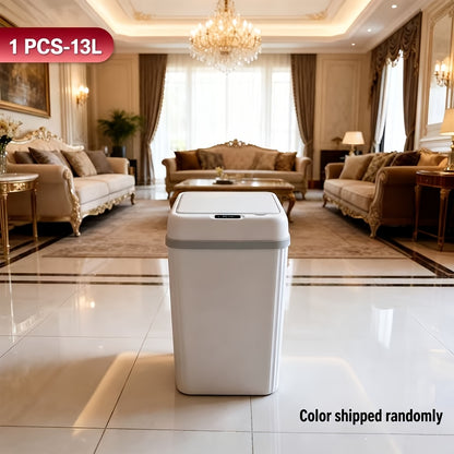 Smart Sensor Trash Can Automatic Touchless – Large Capacity Quiet Odor-Proof Pet-Resistant Auto Open Close Garbage Bin for Kitchen Living Room Bathroom Bedroom, 1 or 2 Pack Sleek Design