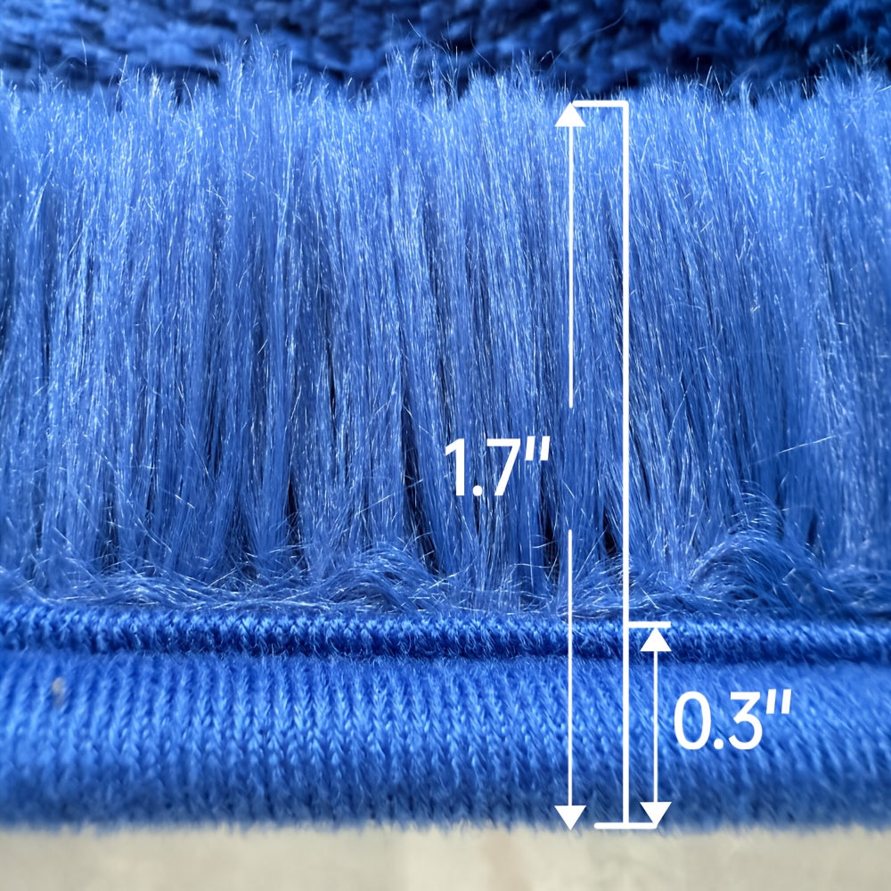 Machine Washable Shag Rug Super Soft Thick Plush Non-Slip Fluffy Carpet for Bedroom Living Room Study Dorm - 3x5 5x7 6x9 8x10 Ft - White Pink Gray Blue Green Black Home Decor Christmas Gift