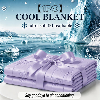 Bamboo Cooling Blanket for Hot Sleepers, Double-Sided Cooling Fabric Throw Twin Queen King, Breathable Soft Lightweight Summer Blanket for Night Sweats, Machine Washable Bamboo Fiber Blanket Multiple Colors