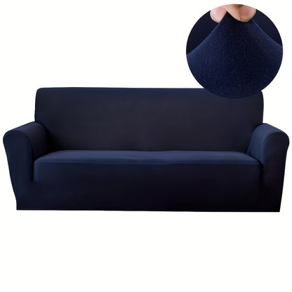 Sofa Cover Elastic Non-Slip Stretch Couch Slipcover for 1 2 3 4 Seater – Cat Scratch Resistant, Breathable Fabric, Fits Living Room, Bedroom & Office – Grey, Black, Red, Navy, Coffee