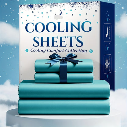 Bamboo Bed Sheet Set 3-4 Piece 4000TC Extra Deep Pocket 20 Inch Luxury Soft Cooling Sheets for Hot Sleepers Wrinkle Shrink Resistant Fitted Flat Sheet Pillowcases Twin Full Queen King 12 Colors