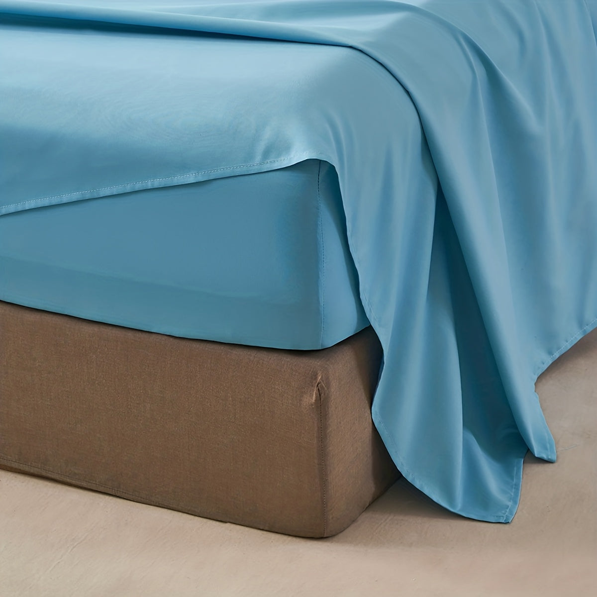 Bed Sheets Set Extra Deep Pocket 500 Thread Count, 3/4 Piece 18 Inch Deep Pocket Fitted Sheet Soft Brushed Microfiber Hotel Luxury Bedding, Wrinkle Free Breathable Bed Sheet Twin Full Queen King