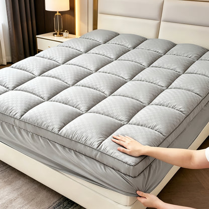 Quilted Mattress Pad 1000GSM Deep Pocket Mattress Protector Fits 8-21 Inch Machine Washable Soft Breathable Bed Cover Twin Full Queen King California King
