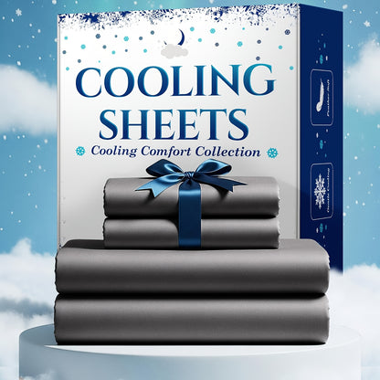 Bamboo Bed Sheet Set 3-4 Piece 4000TC Extra Deep Pocket 20 Inch Luxury Soft Cooling Sheets for Hot Sleepers Wrinkle Shrink Resistant Fitted Flat Sheet Pillowcases Twin Full Queen King 12 Colors