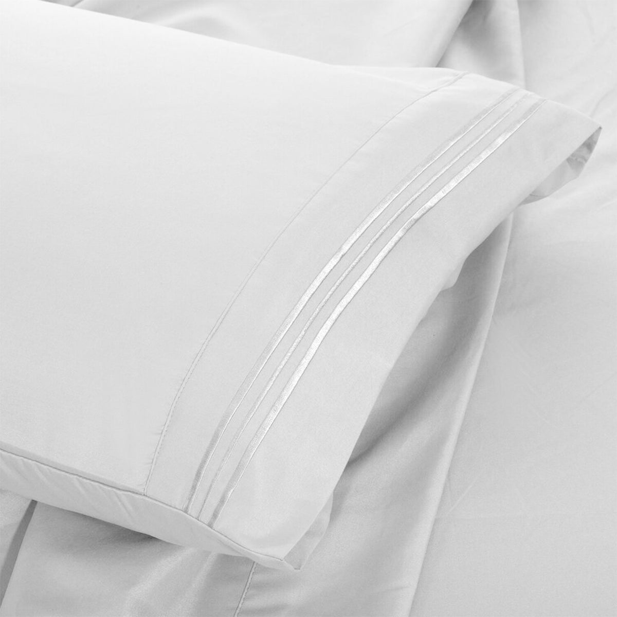 Soft Microfiber Bed Sheet Set 4-Piece 1800 Series 16 Inch Deep Pocket Hotel Luxury Cooling Sheets with Embroidered Pillowcases, Fade & Shrink Resistant, Twin to Cal King, 20 Colors