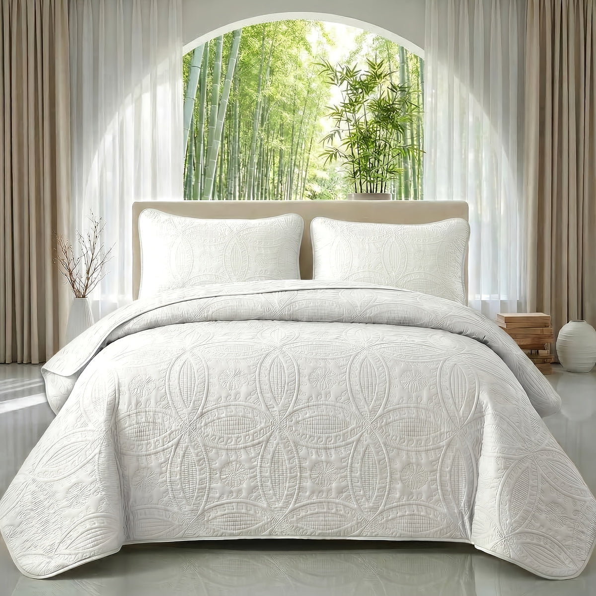 Duvet Cover Set 2/3 Piece Coin Pattern – Soft Skin-Friendly Hypoallergenic Machine Washable Quilt Cover with Pillowcases, Twin Full Queen King, 12 Colors Solid & Plaid Minimalist Bedroom Bedding