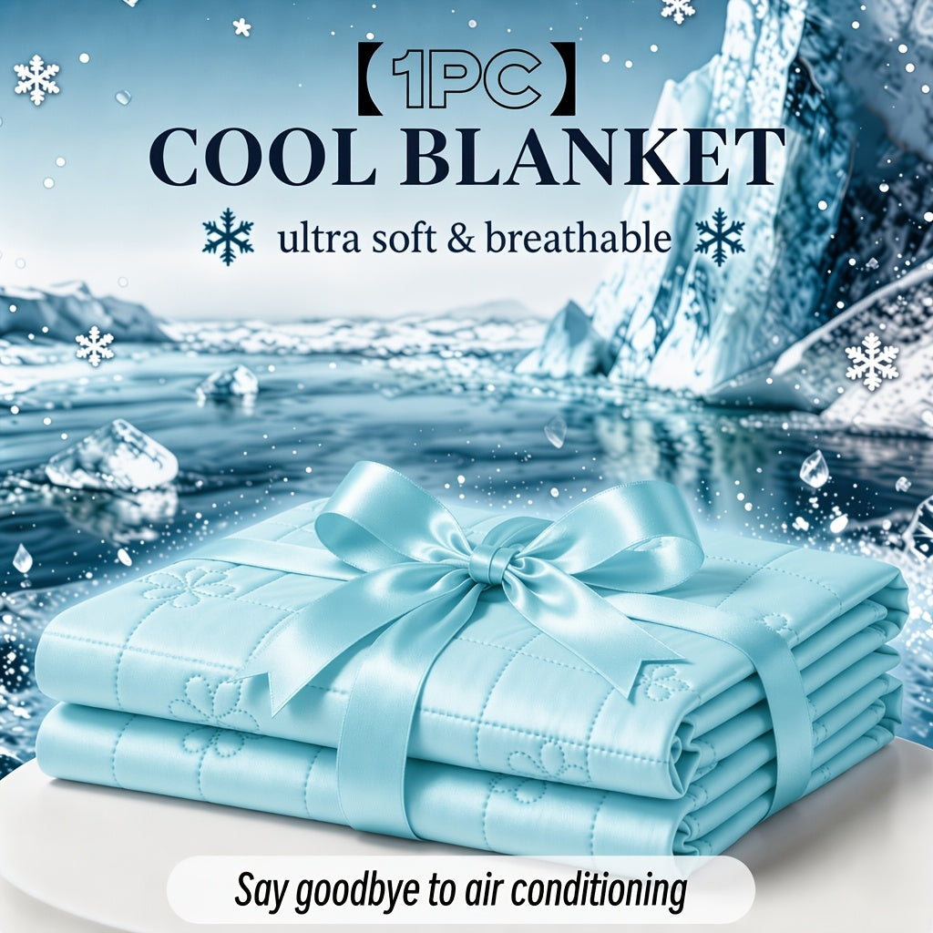 Bamboo Cooling Blanket for Hot Sleepers, Double-Sided Cooling Fabric Throw Twin Queen King, Breathable Soft Lightweight Summer Blanket for Night Sweats, Machine Washable Bamboo Fiber Blanket Multiple Colors