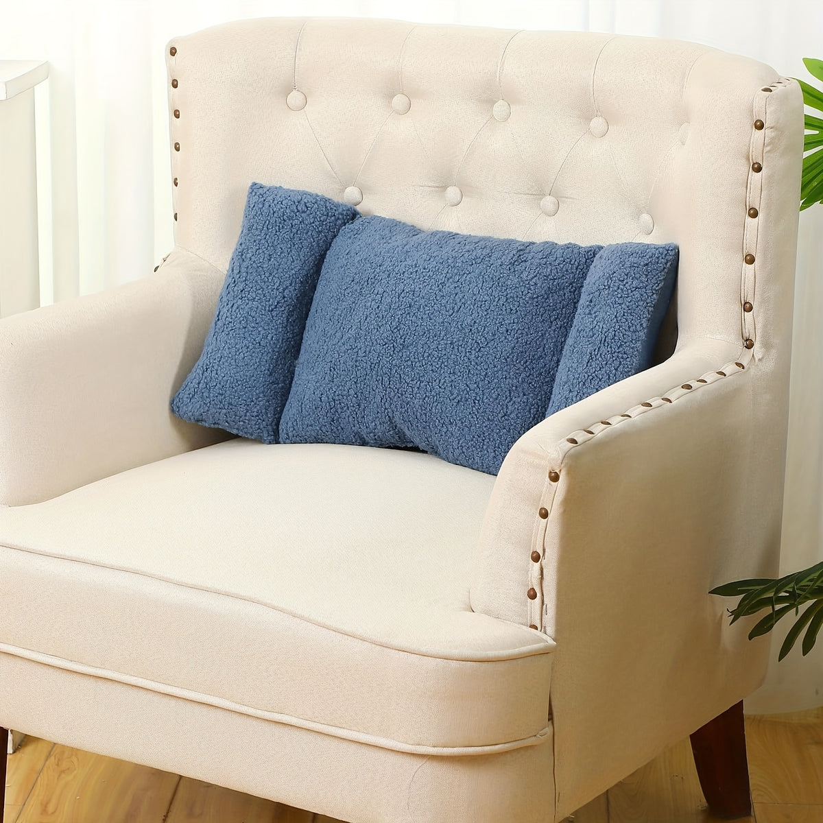 Lumbar Support Pillow for Office Chair - 3-Level Adjustable Backrest Cushion with Knot Design, Soft Polyester Fiber Waist Pillow for Desk Chair Sofa Car, Washable, Dark Gray Coffee Gray Blue Tan