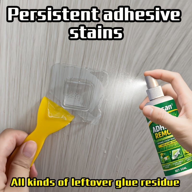 Adhesive Remover Spray Professional – Safe Sticker & Label Remover for Car Stickers Masking Tape Glue Decals Paint Surface Residue Fast-Acting Sticky Residue Dissolver Home & Auto Use