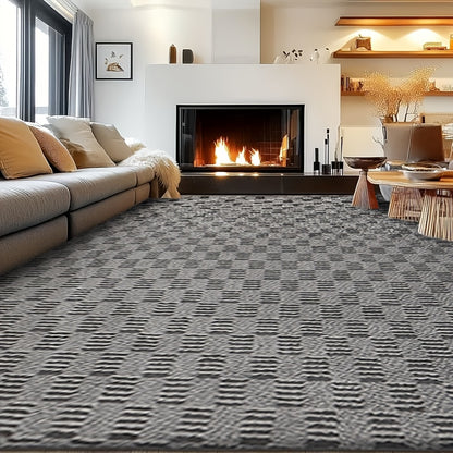 Large Area Rug 8x10 Feet Fluffy Shag Rug for Living Room Bedroom Non-Slip Soft Plush Fuzzy Carpet Modern Furry Floor Rug Home Decor
