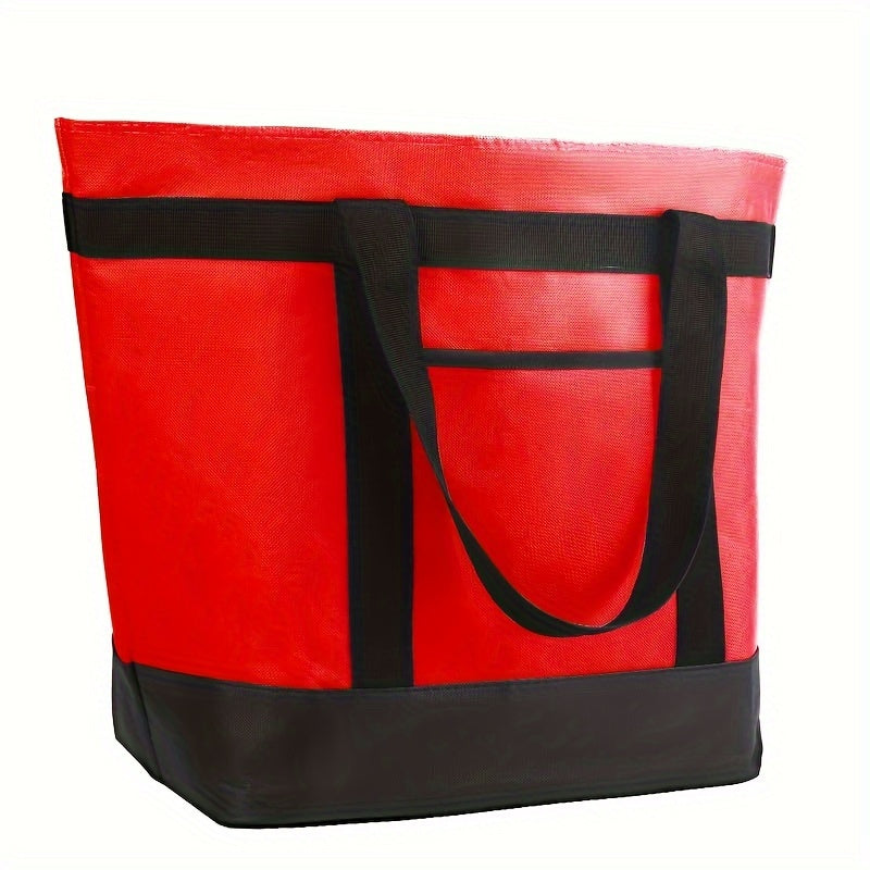 Insulated Reusable Grocery Tote Bag XXLarge 10.3 Gal Cooler Bag for Women Men – Food Delivery Bag Keep Food Cold Warm for Shopping Travel Beach Picnic Doordash