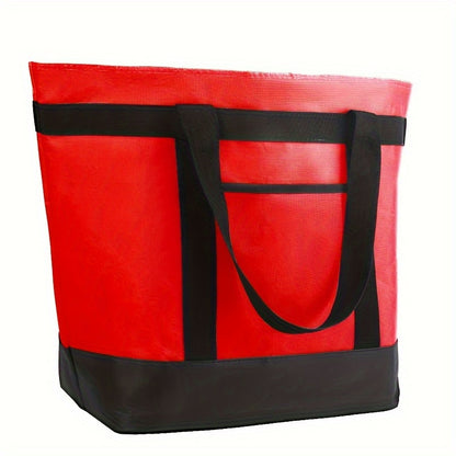 Insulated Reusable Grocery Tote Bag XXLarge 10.3 Gal Cooler Bag for Women Men – Food Delivery Bag Keep Food Cold Warm for Shopping Travel Beach Picnic Doordash