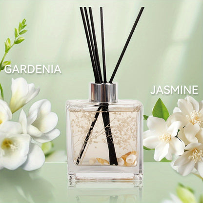 Reed Diffuser Set 4oz - Home Fragrance Aromatherapy Sticks for Bedroom Living Room Bathroom Office, Long Lasting Scent, Air Freshener Decor Gift