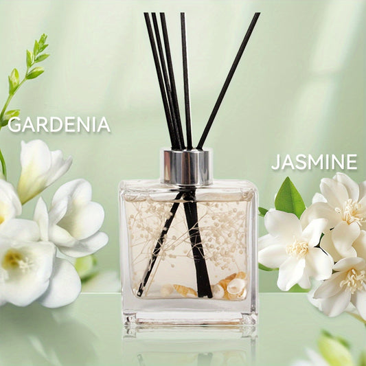 Reed Diffuser Set 4oz - Home Fragrance Aromatherapy Sticks for Bedroom Living Room Bathroom Office, Long Lasting Scent, Air Freshener Decor Gift