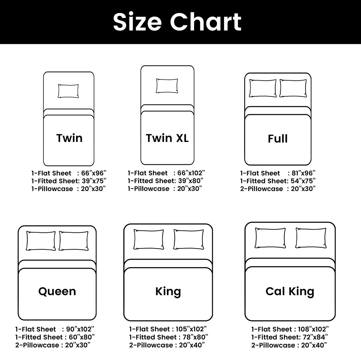 Soft Microfiber Bed Sheet Set 4-Piece 1800 Series 16 Inch Deep Pocket Hotel Luxury Cooling Sheets with Embroidered Pillowcases, Fade & Shrink Resistant, Twin to Cal King, 20 Colors