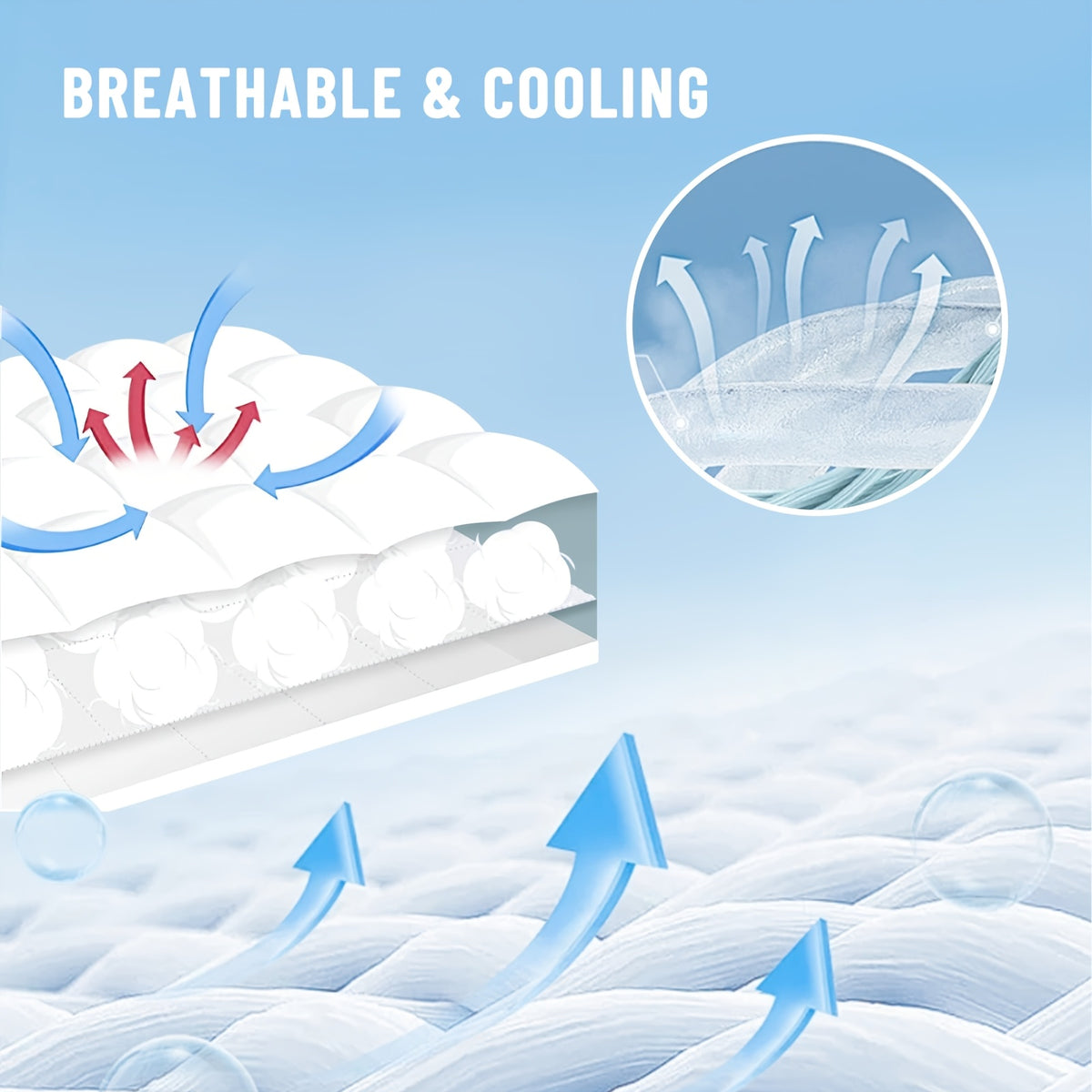 Mattress Topper Quilted Pillow Top Mattress Pad Cover, Fitted Mattress Protector 8-21" Deep Pocket Cooling, Twin Full Queen King for Hot Sleepers All Season