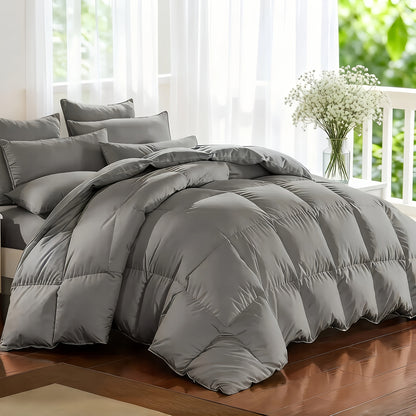 7-Piece Comforter Set Bed in a Bag - Soft Microfiber Down Alternative Comforter with Sheets Pillow Shams All Season Bedding Set Full Queen King, Multiple Colors