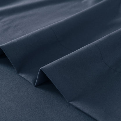 Microfiber Bed Sheets Set 6 Piece Hotel Grade 18" Deep Pocket, Breathable Soft Bedding Twin Full Queen King, 100 GSM All-Season Comfort, Machine Washable Fitted Sheet Flat Sheet Pillowcases, 12 Colors