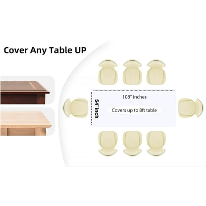Disposable Plastic Tablecloth 12-Pack – Heavy Duty Table Cover for Parties, 84" Round & 54"x108" Rectangle, 22 Colors for Kitchen Dining Outdoor Events