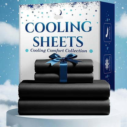 Bamboo Bed Sheet Set 3-4 Piece 4000TC Extra Deep Pocket 20 Inch Luxury Soft Cooling Sheets for Hot Sleepers Wrinkle Shrink Resistant Fitted Flat Sheet Pillowcases Twin Full Queen King 12 Colors