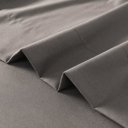 Microfiber Bed Sheets Set 6 Piece Hotel Grade 18" Deep Pocket, Breathable Soft Bedding Twin Full Queen King, 100 GSM All-Season Comfort, Machine Washable Fitted Sheet Flat Sheet Pillowcases, 12 Colors