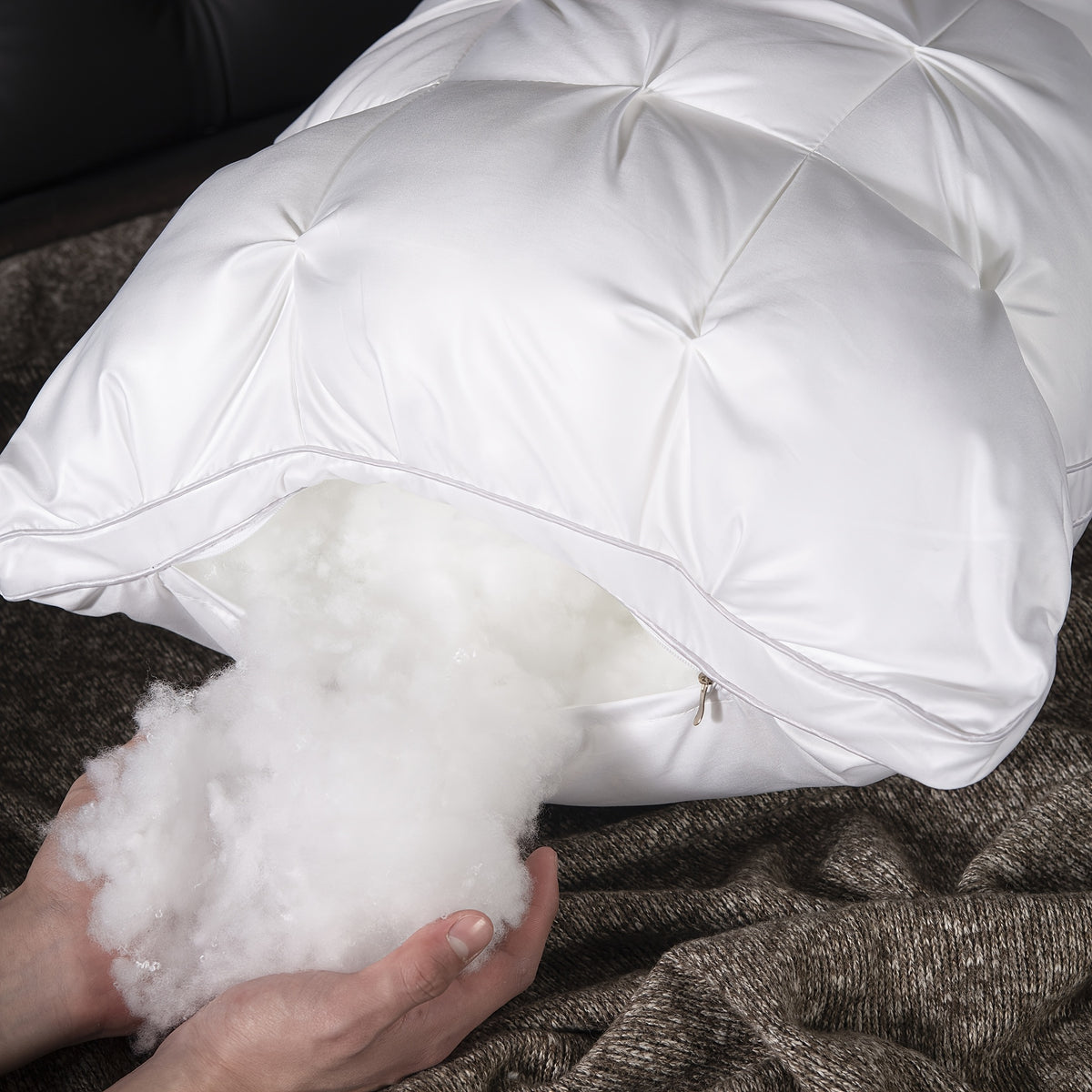 Bed Pillows for Sleeping Set of 2 - Luxury Hotel Quality Down Alternative Pillows, Cooling Breathable Neck Support Pillow for Side, Back & Stomach Sleepers, Soft Fluffy, Queen King Size, Multiple Colors