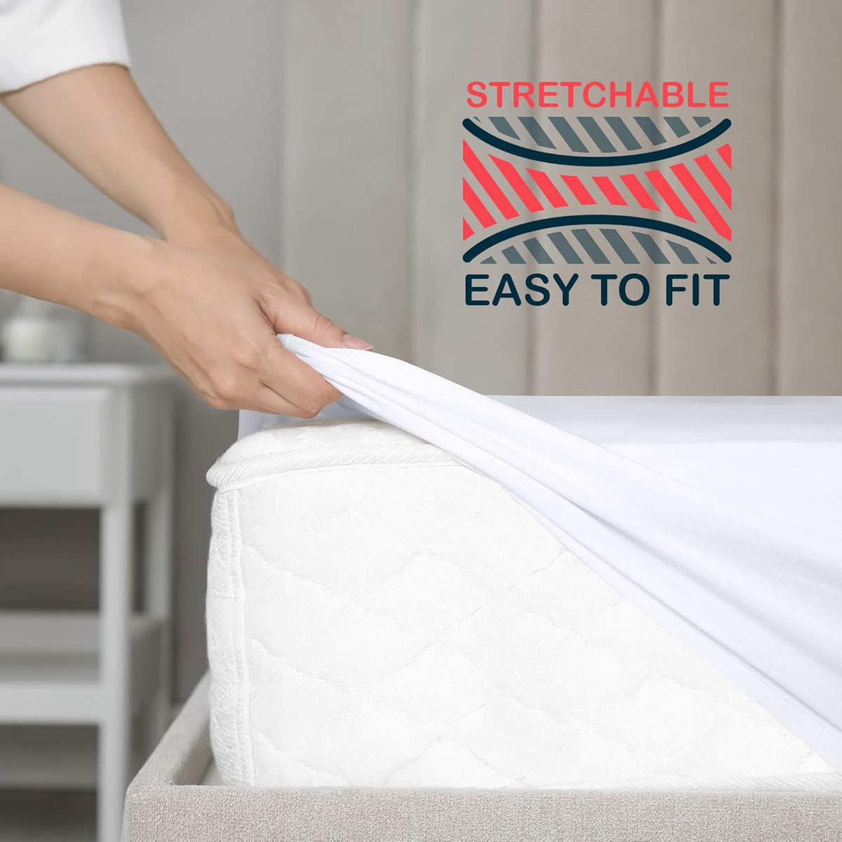 Fitted Sheet Brushed Microfiber Deep Pocket – Cooling Ultra Soft Silky Bed Sheet, Shrink & Fade Resistant, Fits Mattress Up to 16", Twin Twin XL Full Queen King Cal King, 8 Colors