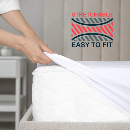 Fitted Sheet Brushed Microfiber Deep Pocket – Cooling Ultra Soft Silky Bed Sheet, Shrink & Fade Resistant, Fits Mattress Up to 16", Twin Twin XL Full Queen King Cal King, 8 Colors