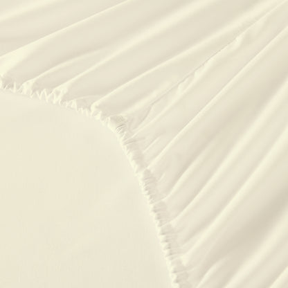 Microfiber Bed Sheets Set 6 Piece Hotel Grade 18" Deep Pocket, Breathable Soft Bedding Twin Full Queen King, 100 GSM All-Season Comfort, Machine Washable Fitted Sheet Flat Sheet Pillowcases, 12 Colors