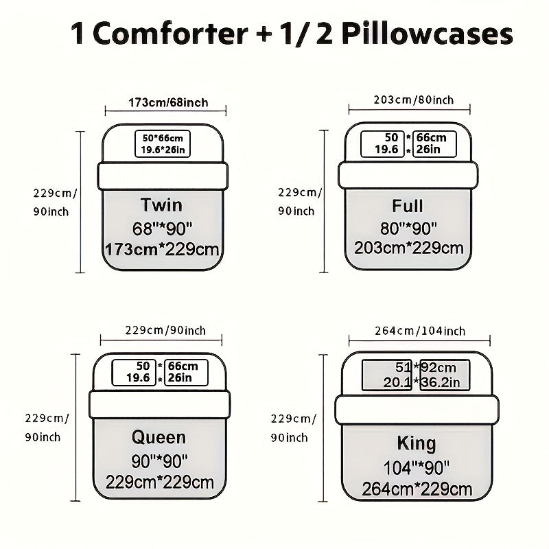 Quilt Comforter Set with Pillowcases Twin Queen King - Soft Breathable Diamond Pattern Lightweight Bed Quilt 2/3 Piece, 20 Colors Blue Purple Green Red Black Orange Brown