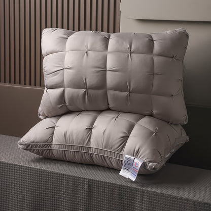 Hotel Quality Pillows 2 or 4 Pack Ultra-Soft Luxury Bed Pillows for Side Back & Stomach Sleepers - Machine Washable, All-Season Comfort Sleeping Pillows for Home Bedroom & Hotel Use, Perfect Gift Set