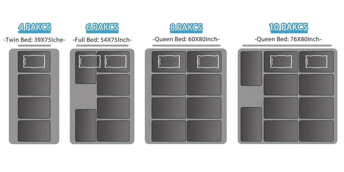 Under Bed Storage with Wheels 2-Pack XXL 70L Rolling Containers Organizer for Clothes Bedding Shoes Blankets - Transparent Lid Zippered 600D Oxford Bedroom Dorm