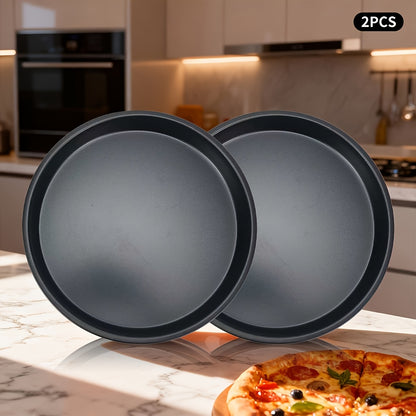 Stackable Nonstick Bakeware Set 5 or 10 Piece – Space-Saving Design with Round & Square Pans Waffle Tray Cookie Sheet Baking Pan, Dishwasher Safe Kitchen Baking Set