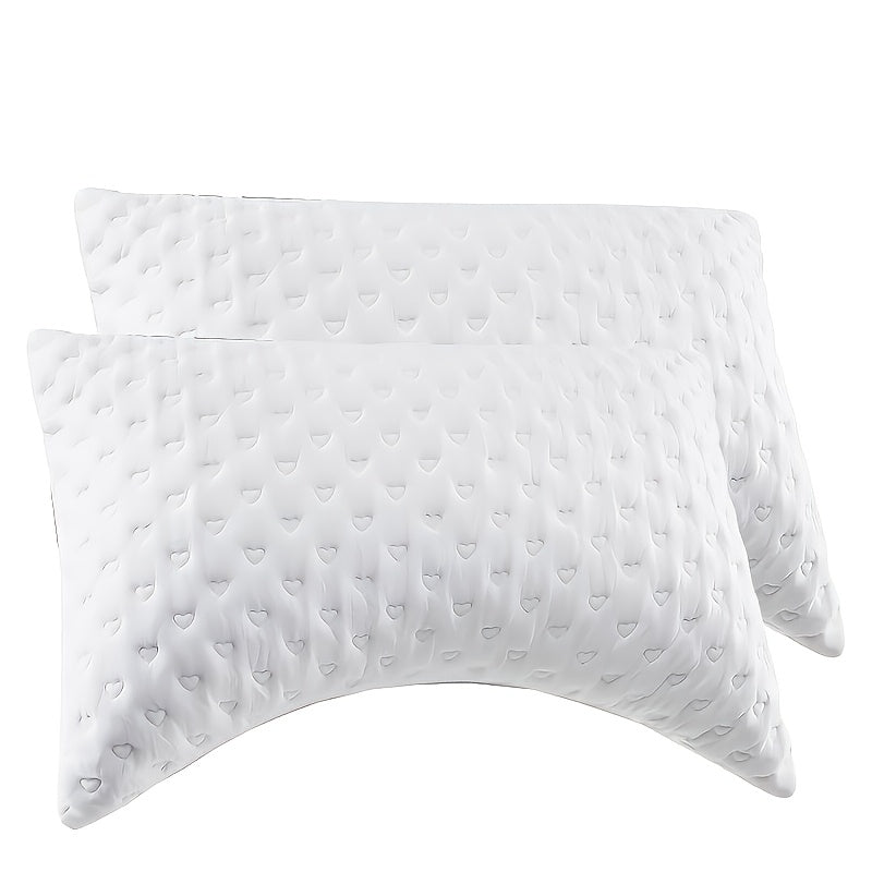 Gusseted Down Alternative Bed Pillows 2 or 4 Pack Standard Queen King Size Supportive Breathable Hotel Luxury Sleep Pillow for Side Stomach Back Sleepers Multiple Colors