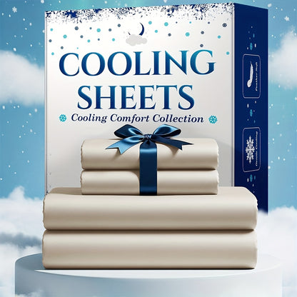 Bamboo Bed Sheet Set 3-4 Piece 4000TC Extra Deep Pocket 20 Inch Luxury Soft Cooling Sheets for Hot Sleepers Wrinkle Shrink Resistant Fitted Flat Sheet Pillowcases Twin Full Queen King 12 Colors