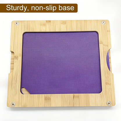 Bamboo Cutting Board Set for Kitchen, 7-Piece Chopping Board with Juice Groove for Meat Cheese Bread Vegetables Fruits, Cheese Platter Charcuterie Board, Housewarming Gift for Home Dormitory