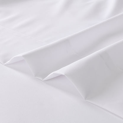 Microfiber Bed Sheets Set 6 Piece Hotel Grade 18" Deep Pocket, Breathable Soft Bedding Twin Full Queen King, 100 GSM All-Season Comfort, Machine Washable Fitted Sheet Flat Sheet Pillowcases, 12 Colors