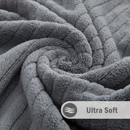 Oversized Bath Towels Set 4 Pack – 35"x70" Extra Large Microfiber Bath Sheets, Super Soft Absorbent Quick Dry Shower Towels for Bathroom, Hotel, Family, 13 Colors Available