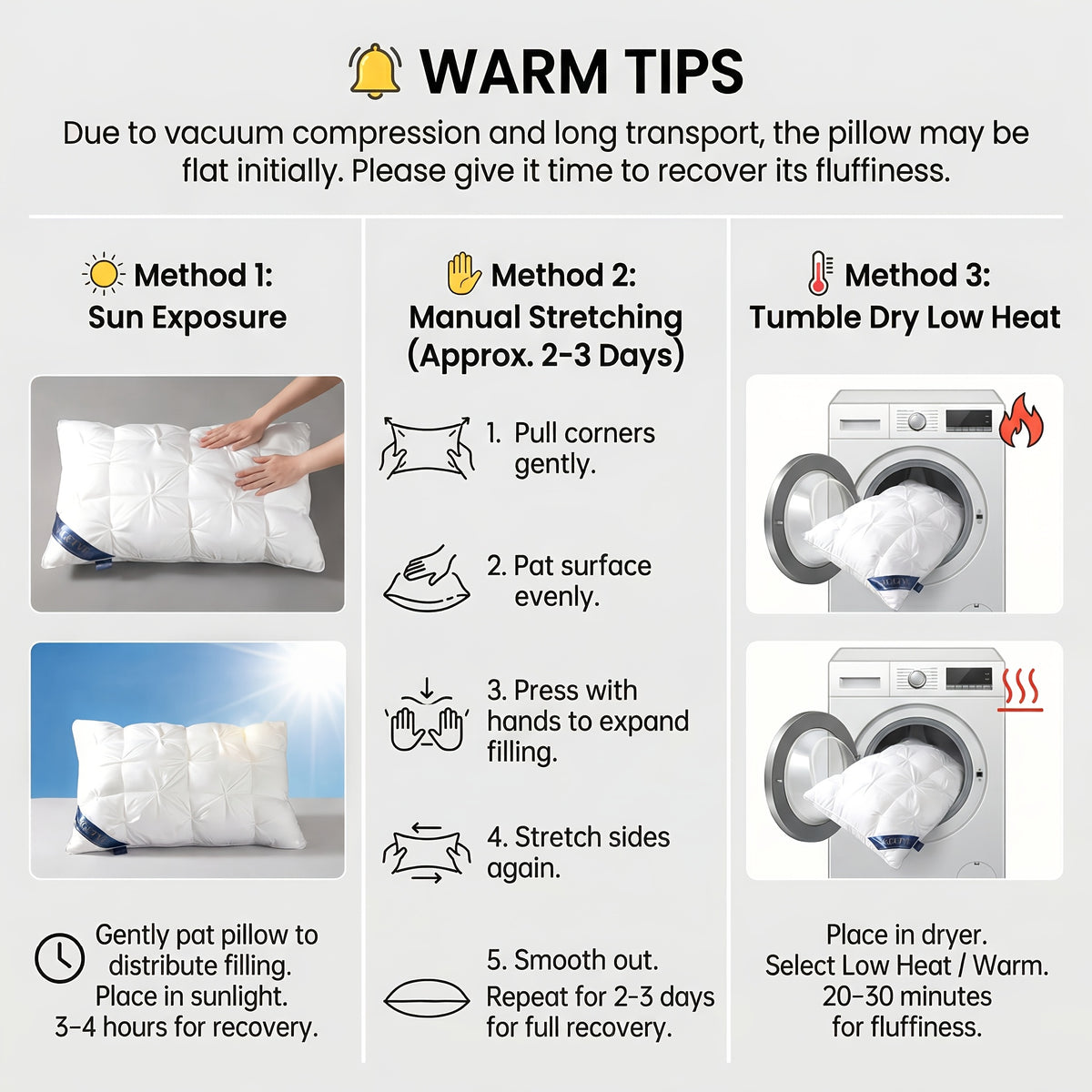 2pcs Luxury Hotel Pillow Set Queen King Size, Deep Sleep Neck Support, High Density Non-Collapse, Cool Breathable, Multiple Colors, Bedroom Sofa Guest Room, Mother's Day Gift