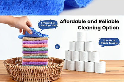 Soft Absorbent Washcloths Bulk Set 40/60/100 Pcs – Quick-Dry Compact Square Face Towels for Bathroom Home Bathing 8.8x8.8in
