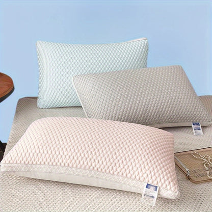 Cooling Bed Pillows Set of 2 - Hotel Grade Soft Neck Support Sleep Pillow for Side Back Stomach Sleepers, Cozy Breathable Pillow for Home Bedroom Dorm, Blue Gray Pink Indigo