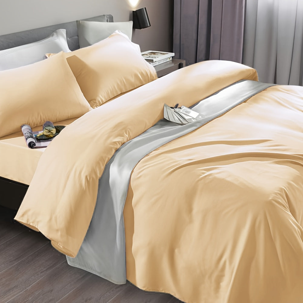 Microfiber Bed Sheet Set 4 Piece – 1800 Thread Count Deep Pocket Sheets for 18-24 Inch Mattress, Wrinkle-Free Soft Bedding Set, Twin XL Full Queen King, 12 Colors, Hotel Quality Bedroom Sheets