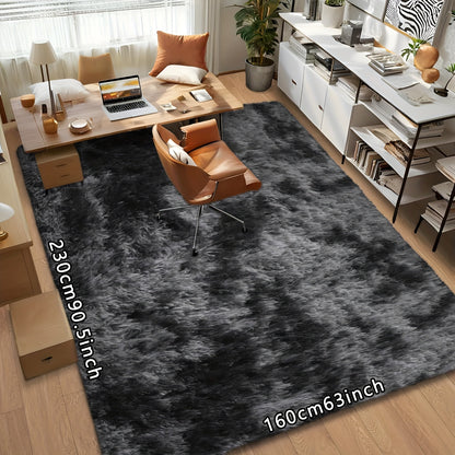 Ultra Soft Plush Tie Dye Area Rug for Living Room & Bedroom – Thick Fluffy Non-Slip Floor Mat, Easy Care, Perfect for Sofa, Coffee Table & Home Decor